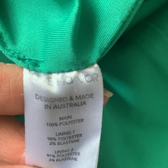 Teal Green Fish tail style dress - Size 12 - Picture 5 of 8